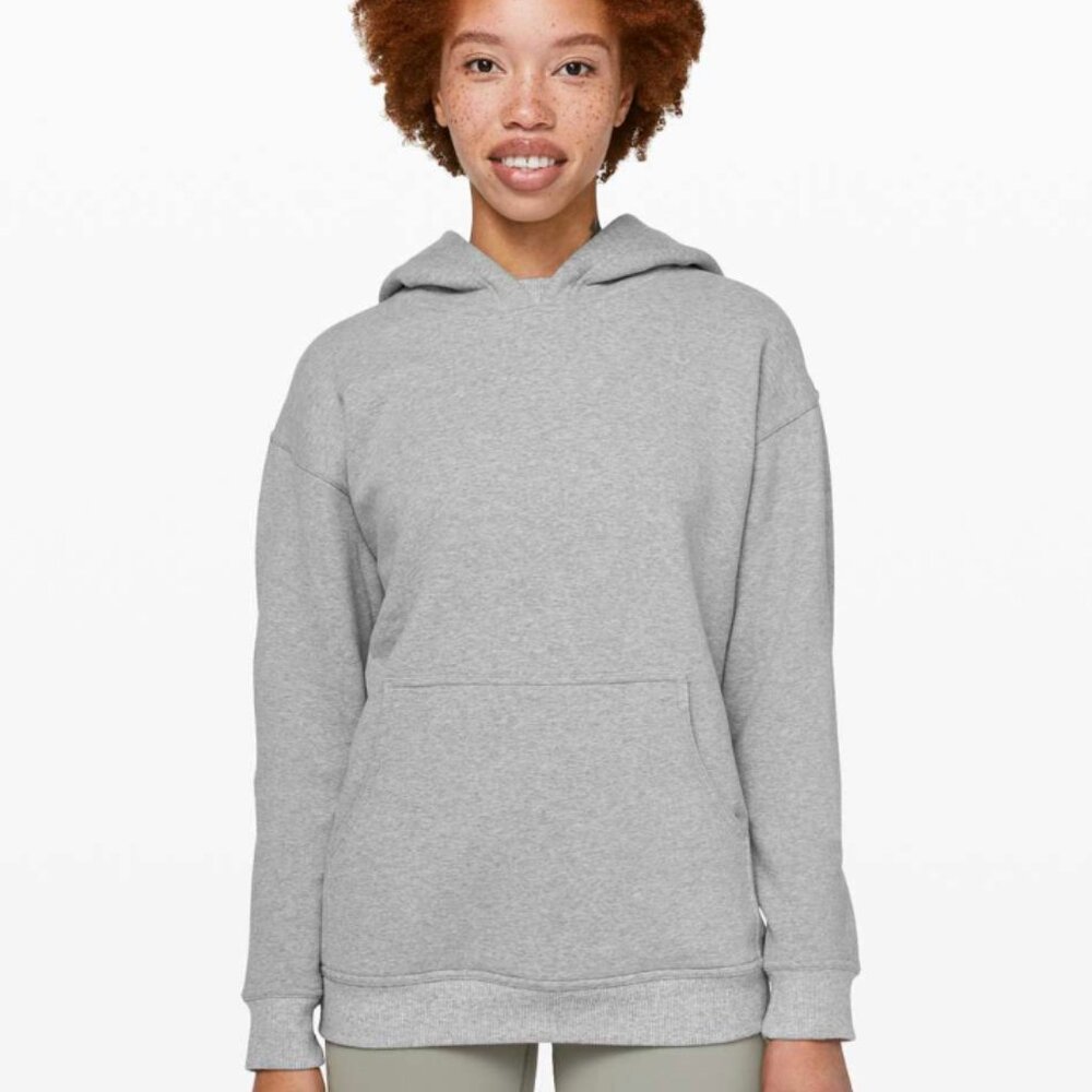 Lululemon Like New All Yours Hoodie Sweatshirt Sz 6 Heathered Gray
